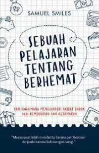 Image of SEBUAH PELAJARAN TENTANG BERHEMAT